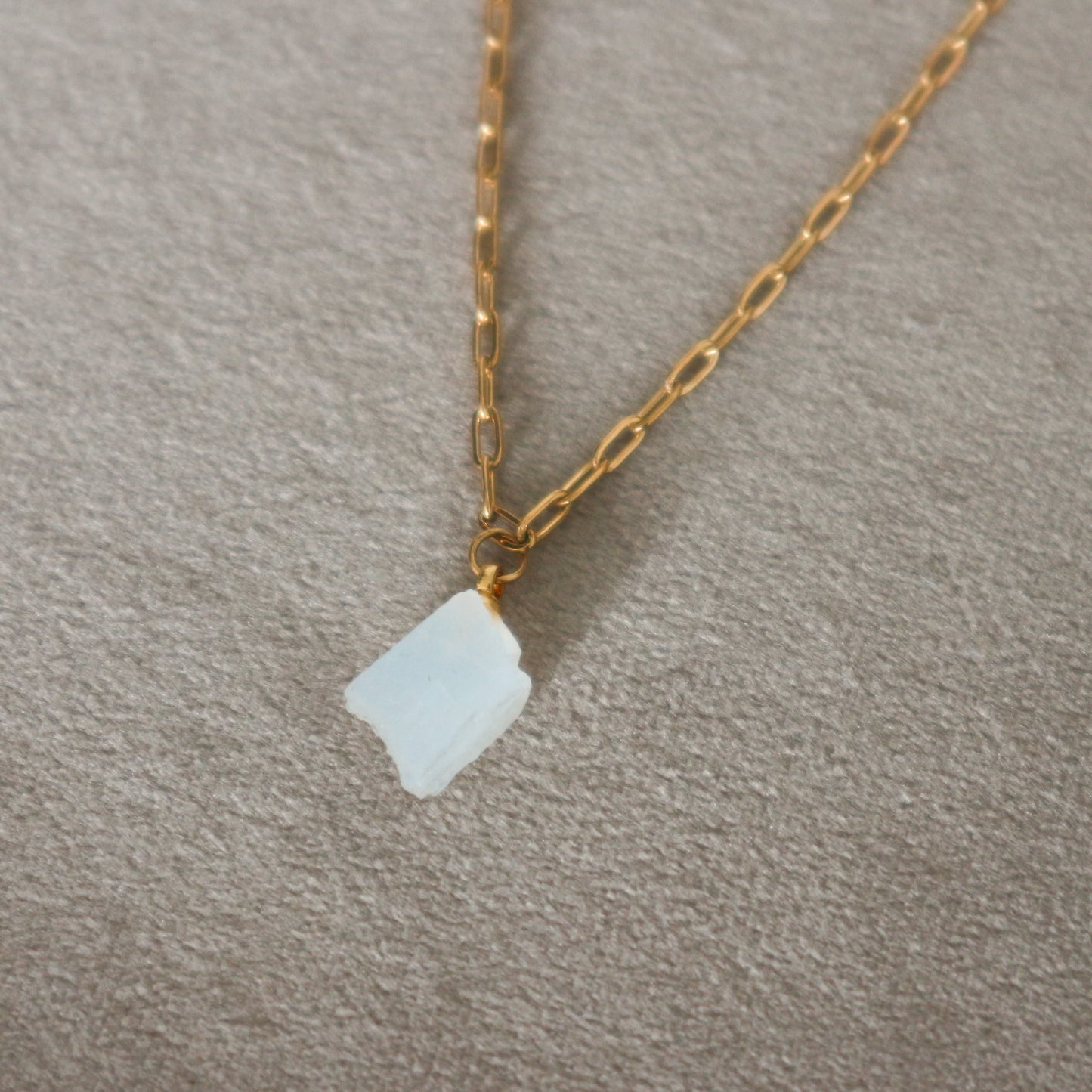 Moonstone Link Necklace