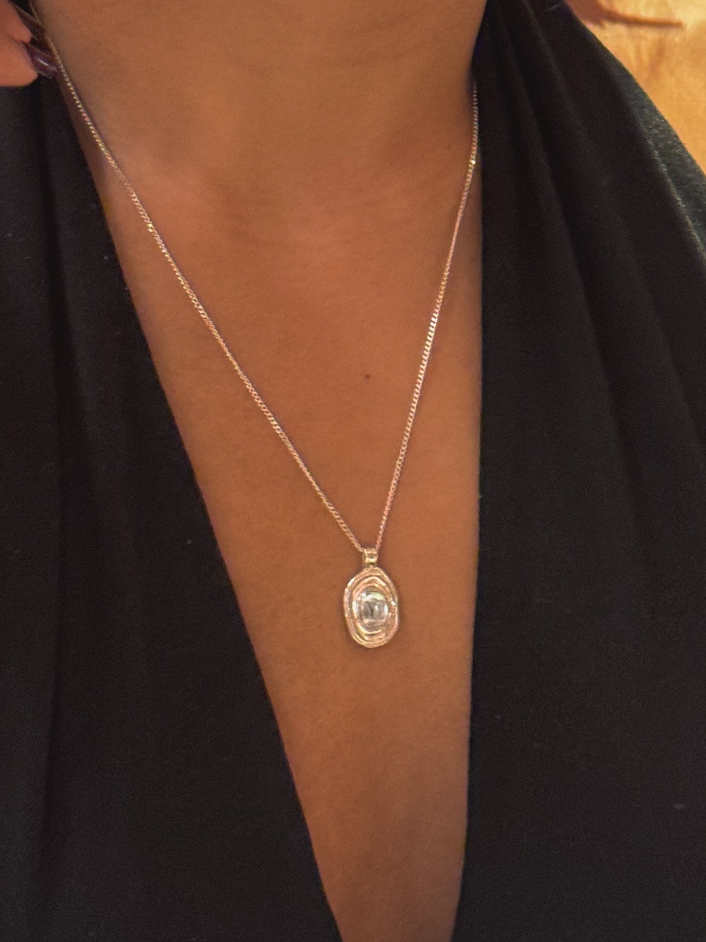 Portal Necklace Silver