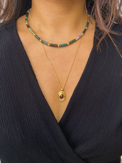 Portal Necklace Gold