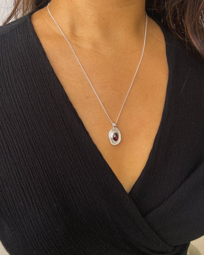 Portal Necklace Silver