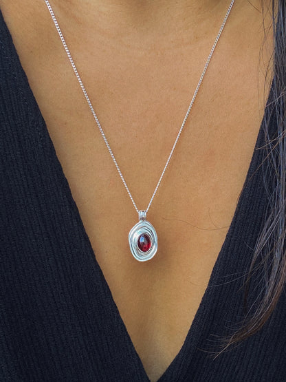 Portal Necklace Silver