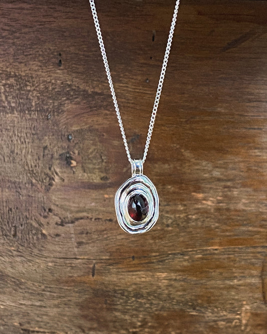 Portal Necklace Silver