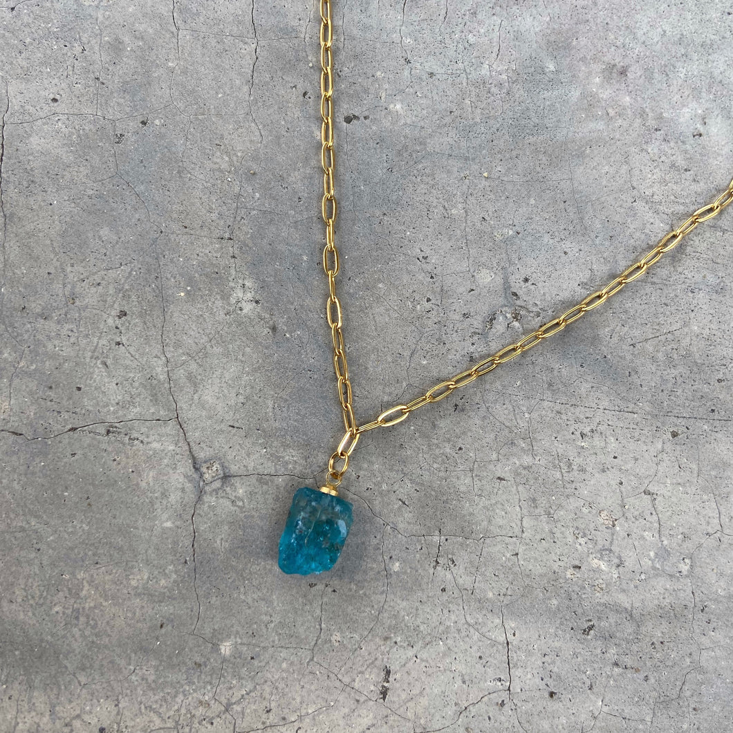 Gemstone Link Necklace